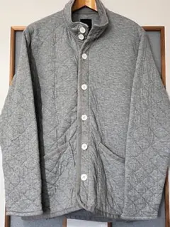 GLOBAL WORK グレー キルティングジャケット M