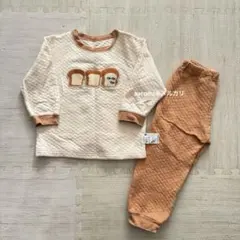 ユニクロ　ベビー　パンどろぼう　キルトパジャマ　100 ①