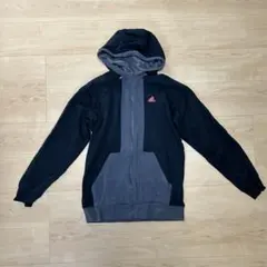 adidas パーカー M 黒とグレー CE1001