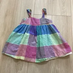 babyGAP カラフルチェックチュニック