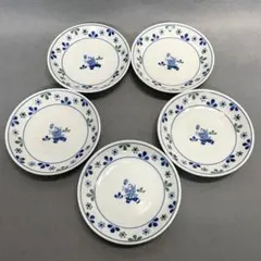 【F】前畑陶器 周富徳 小皿 5枚セット