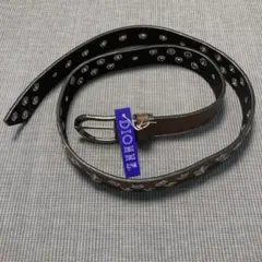 スタッズベルト 男女兼用星型 ブラウン 未使用品