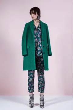 MSGM グリーン ロングコートのサムネイル