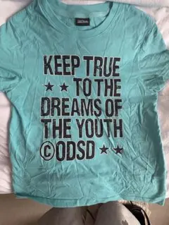 ODDSTUDIO ロゴプリント 半袖Tシャツ ミント