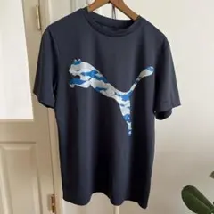 Puma ネイビー Tシャツ カモフラージュ柄