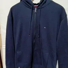 トミーヒルフィガー　裏地ボア付き　ジップアップパーカー　Ｌサイズ