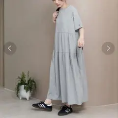 【新品未使用】フリークスストアChampion 別注 切り替え ワンピース