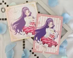 アイカツ 大衣装展 購入特典ポストカード 色紙 神崎美月