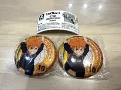 ハイキュー 繋ぐ グリッター缶バッチ 日向翔陽