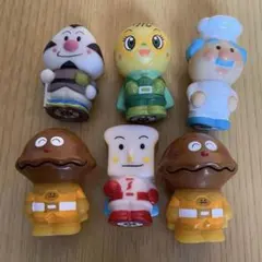 アンパンマン　フィギュアソフビ6セット