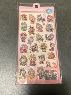 ラブブ　ボンボンドロップシール　ウォーターシール　立体シール　らぶぶ