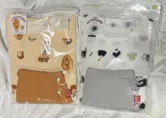 ユニクロ パンどろぼう おにぎりぼうや 半袖 パジャマ 2点セット80