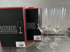RIEDEL シャンパーニュ　シャンパングラス 4個セット