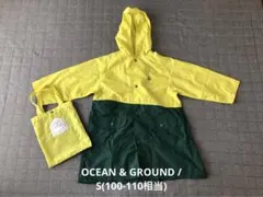 OCEAN & GROUND / S(100-110相当)　レインコート