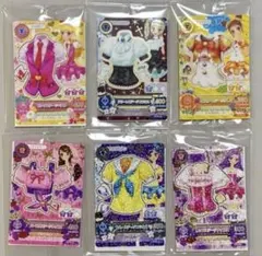 アイカツカード セブンイレブン 復刻アイカツ！カード 6種セット