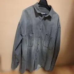 BAYFLOW グレー デニムシャツ　XL