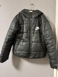 NIKE/ナイキ ブラック 中綿ジャケットTHERMA-FIT S 男女兼用