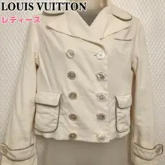 LOUIS VUITTON ルイヴィトン　レディース　ショート　ジャケット　白のサムネイル