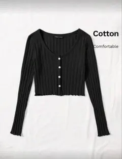 SHEIN ブラック カーディガン S