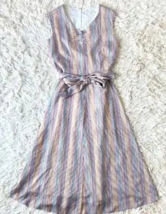 herlipto Multi-WayBackRibbonStripeDress - メルカリ