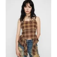 laguagem キャミソール HEM FLARE キャミトップスのサムネイル