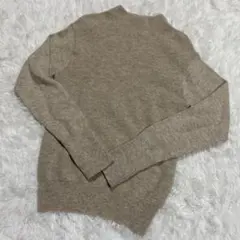 ユナイテッドアローズ　ウールカシミヤニット　ハイネックセーター　手洗い可