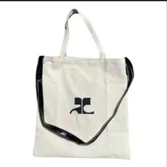Courreges クレージュ コットントートショルダー2ウェイバッグのサムネイル