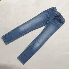 【ZARA】ストレッチデニムパンツ　140cmダメージ加工ザラ