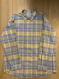 YAECA Madras Check Shirt echeveria OVYのサムネイル