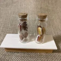 ミニチュアフード ミニチュアパン クロワッサン コッペパン 瓶詰め