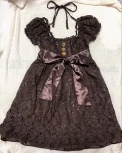 LIZLISA ストロベリーラビットリボン柄 ジャンスカ - メルカリ