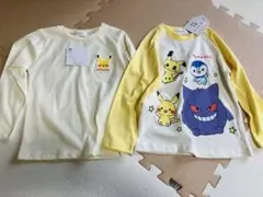 ポケモン　モンポケ　長袖　Tシャツ　110 新品　タグ付き　2枚セット