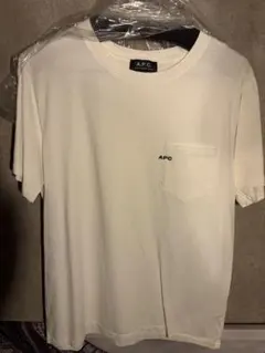 新品タグ付き A.P.C. V.P.C. ロゴTシャツ ホワイト Mサイズ - メルカリ