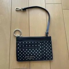 kate spade ドット柄 パスケース