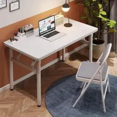 折りたたみデスク パソコンデスク 机 折り畳み 幅100cm×奥行50cm 在宅