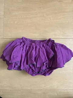 Alohaloha Japan フリルスカートパンツ付き 紫