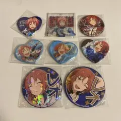 あんスタ 月永レオ 缶バッジ アクリルスタンド 7点セット