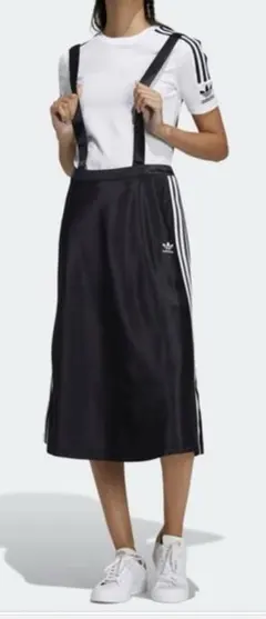 新品 タグ付 adidas ミディ丈スカート アディダス スカート