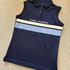 Callaway レディースポロシャツ M ネイビー