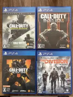 PS4ソフト　4枚セット　バラ売り⭕️