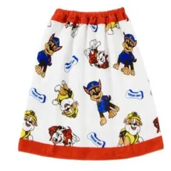 新品 60cmタグ付 パウパトロール/ラップタオル/マーシャル　バスタオル　赤