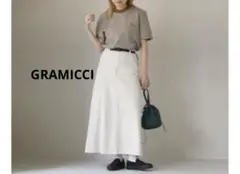 GRAMICCI ボヤージャー スカート ワークスカート ホワイト