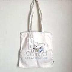 ジェラピケ　PEANUTS スヌーピー　トートバッグのサムネイル