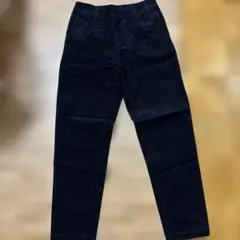 【新品未使用】 MUJI 染め直した服 コーデュロイパンツ ブラック Mサイズ