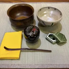 お茶道具　お点前セット5点