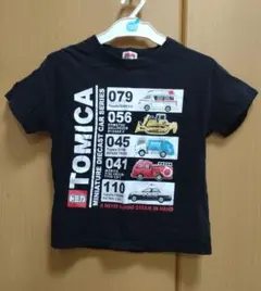 TOMICA ミニカー Tシャツ 120cm トミカ はたらく車 半袖