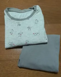 ベビー 長袖パジャマ 上下セット くま柄