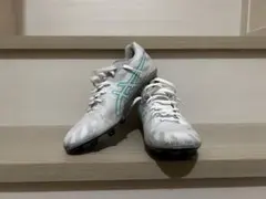 ASICS サッカーシューズ・スパイク ホワイト DSライト　アクロスプロ3