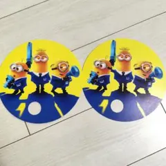 怪盗グルーのミニオン超変身 うちわ 2枚セット【おまけ付き（2枚目）】