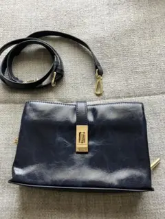 【新品・未使用】ヤマダヤ　ネイビー ショルダーバッグ